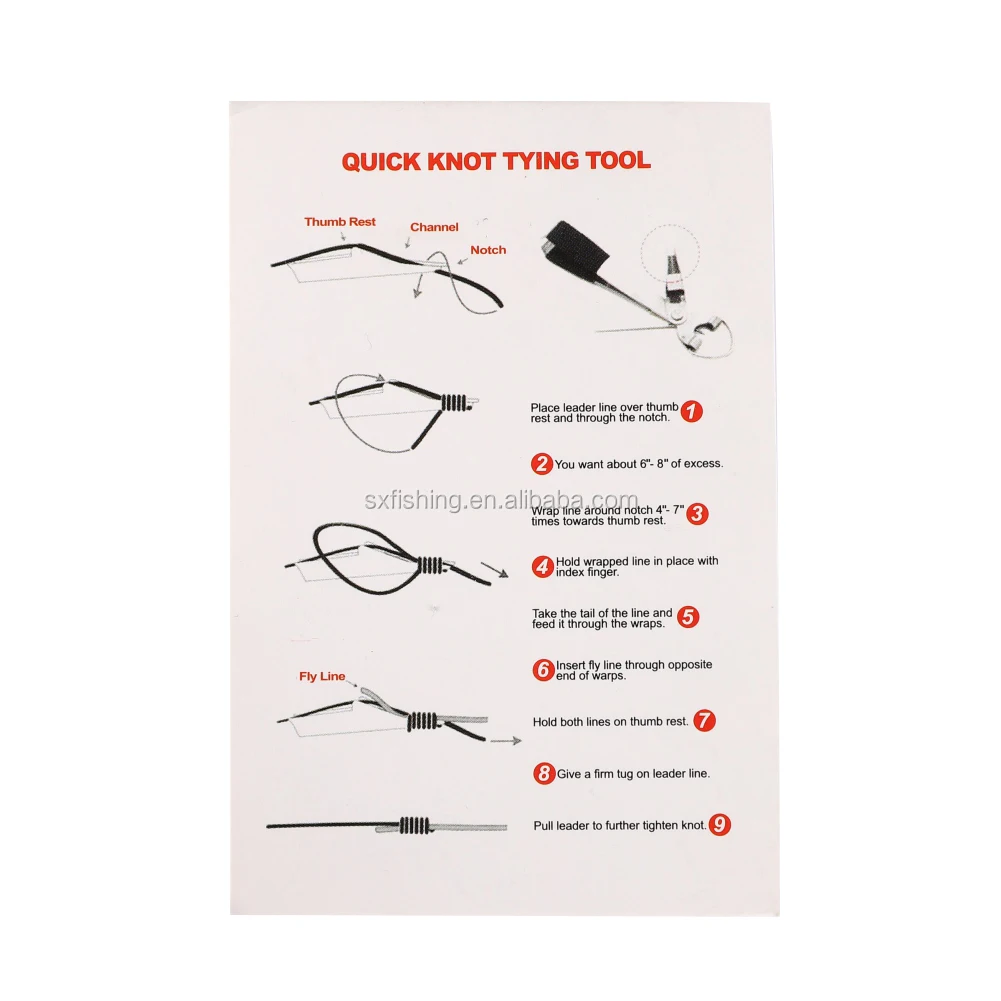 Quick Knot Tool Fly Fishing Nipper Fly Line Cutter Clippers Snips Fast Tie  Nail Knotter Fishing