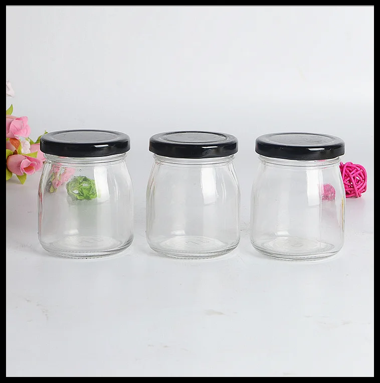 Wholesale 5oz Yogurt Pudding Glass Jar With Metal Lid Buy Glass Jar