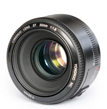 Yongnuo Yn50mm F1.8 Large Aperture Fixed Auto Focus Lens For Canon Dslr ...