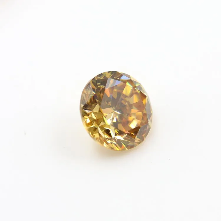 6mm Round Shape Yellow Color Strontium Titanate Gems - Buy Yellow Color ...