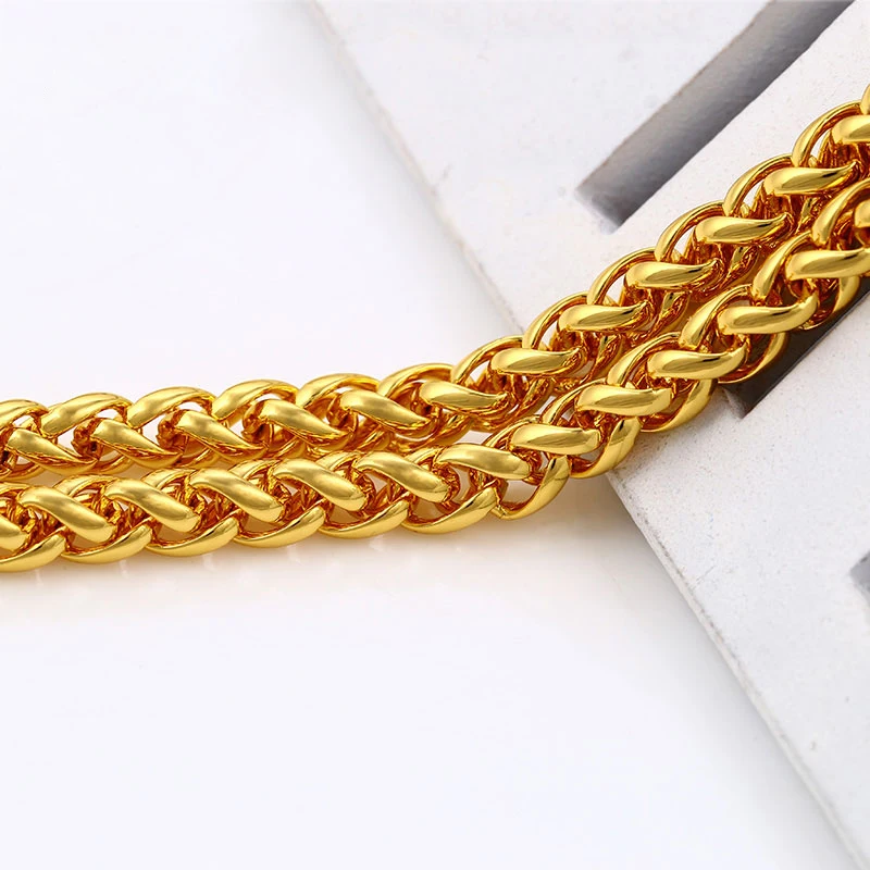 24k gold rosary necklace