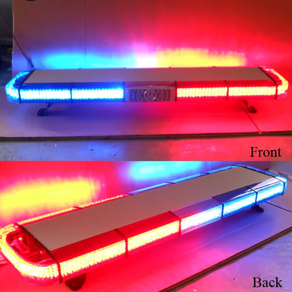 Car Roof Emergency Warning Lightbar/red Blue Led Urgent Lights For