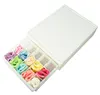 Custom Fashion Foldable Girls Small Gift Jewelry Cosmetics Small Items Adjustable Plaid Finishing Storage Plastic Drawer