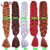 Cheap price wholesale 82" 165g ultra braid jumbo braid 100 synthetic braiding hair
