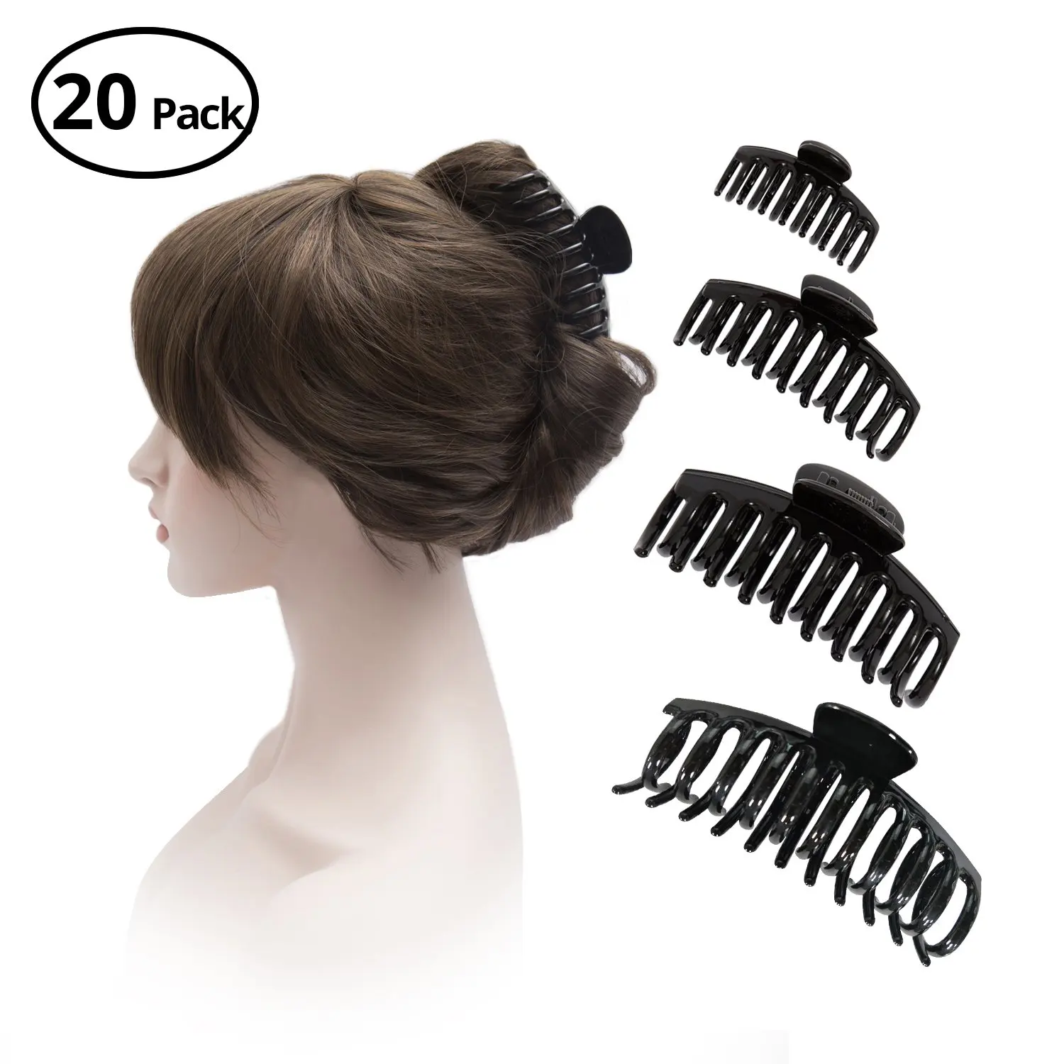 strong hair clips