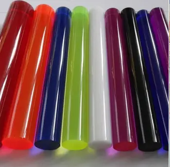 FixtureDisplays® 6mm (Nominal 1/4) Diameter X 30 Long Acrylic Rod