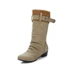 wholesale and retail western country snow comfortable short with ankle strap women boots