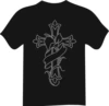 Hot fix Motive CSTOWN Iron on Cross Transfer