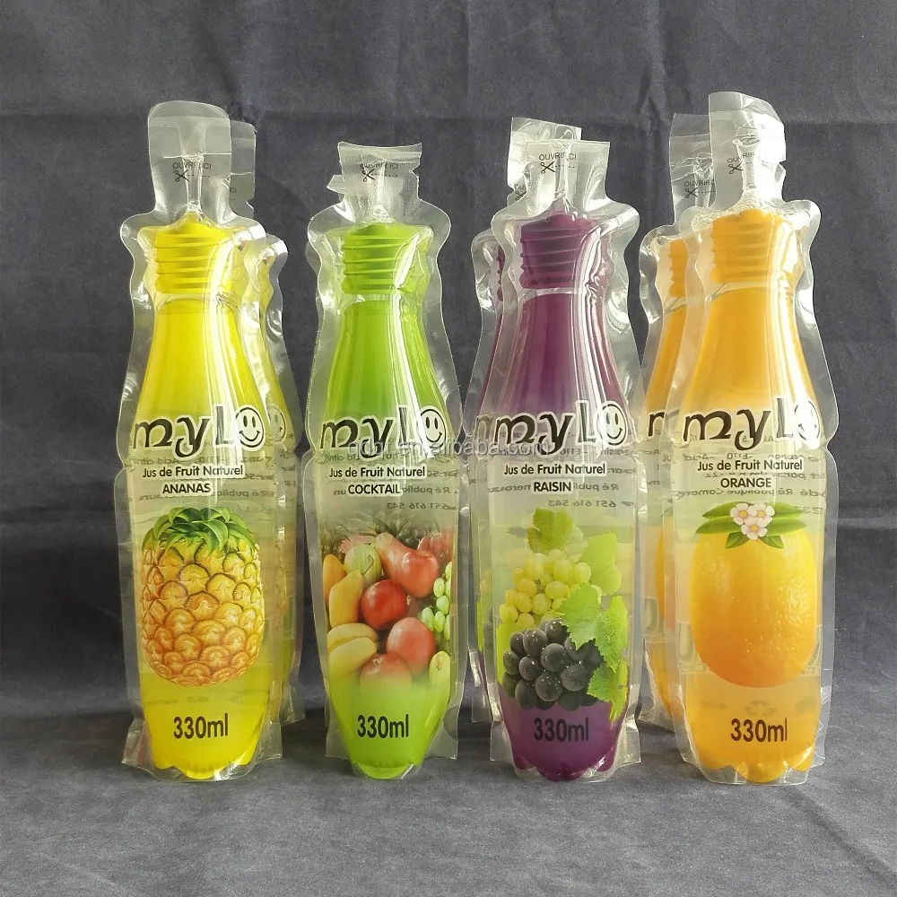 Fruit Juice Stand Up Packaging Bag Pouch Function Soft Drinks And Pouches Baby Bags