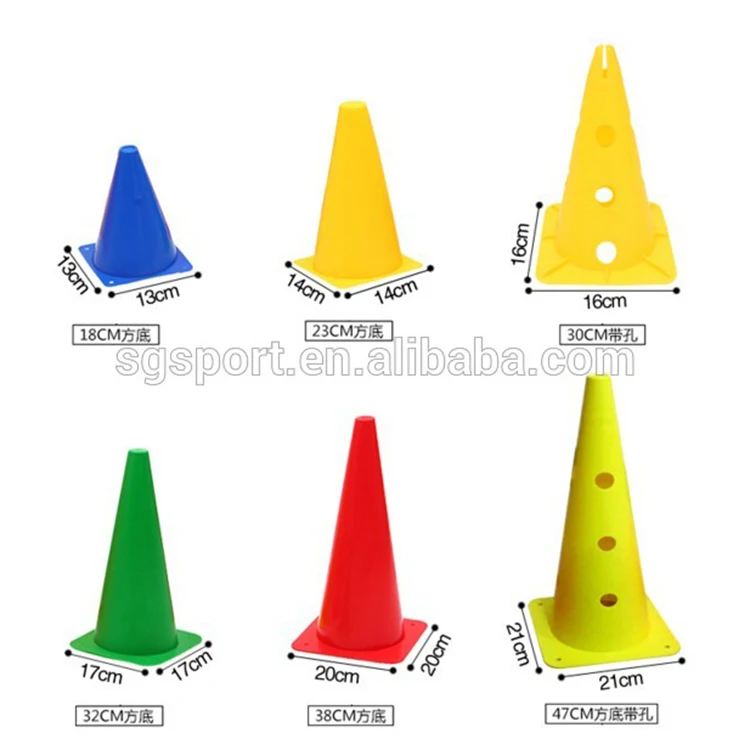 Marker Cones Soccer 52cm With Hole,Football Training Equipment Buy
