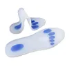 Gel Shoe Insole Heel Pad Anti-Slip Support arch Massage Foot Care inserts New
