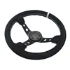 330mm billet volante steering wheel , 3 spoke racing suede steering wheel