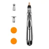 Electronic Acupuncture Pen with 3 Different Heads, Electric Meridian Energy Body Massager Pain Relief Therapy Instrument