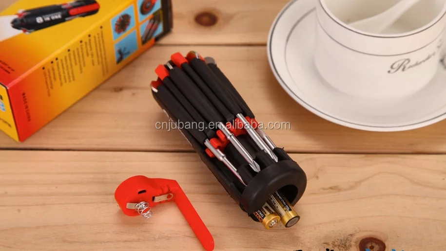 8 In 1 Tool Flashlight Multi Led Light Screwdriver / Portable