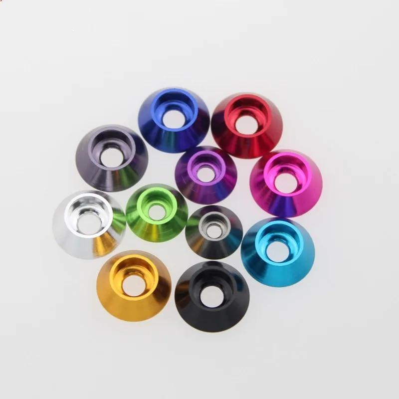 Color Anodized Aluminum Alloy Taper Washer - Buy Color Taper Washer ...