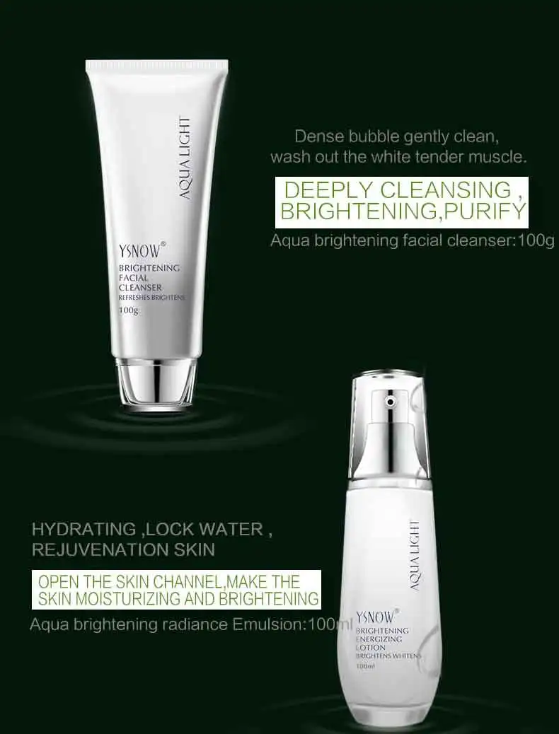 Privated label hot selling Whitening Skin Care Set - 1pack (5item) ,Whitening Facial Kit.jpg