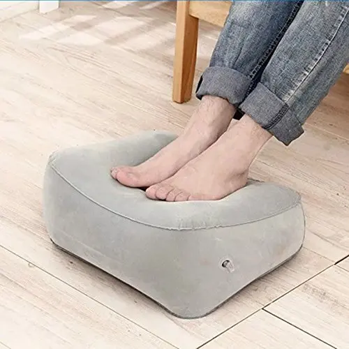Foot Rest Office Find Deals On Line At Get Quotations Great Deal Inflatable Pillow Cushion Foot Rest For Air Travel Office Home Leg Up