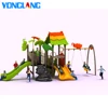 YL-L172 Newest Outdoor Kindergarten Bird Shape Kids Cheer Playground Slide and Swing Set