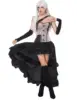 New fashion backless black and pink sleeveless long women sexy corset dress