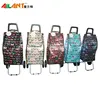 canvas foldable shopping trolley cart