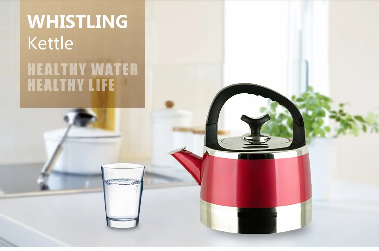 whistling water kettle fighting never deform factory bulk price water tea whistling water kettle