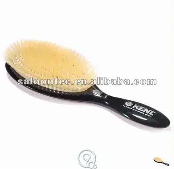 Thinning Thin Hair Boar Bristle Brush Oval Head Softer Cut Of