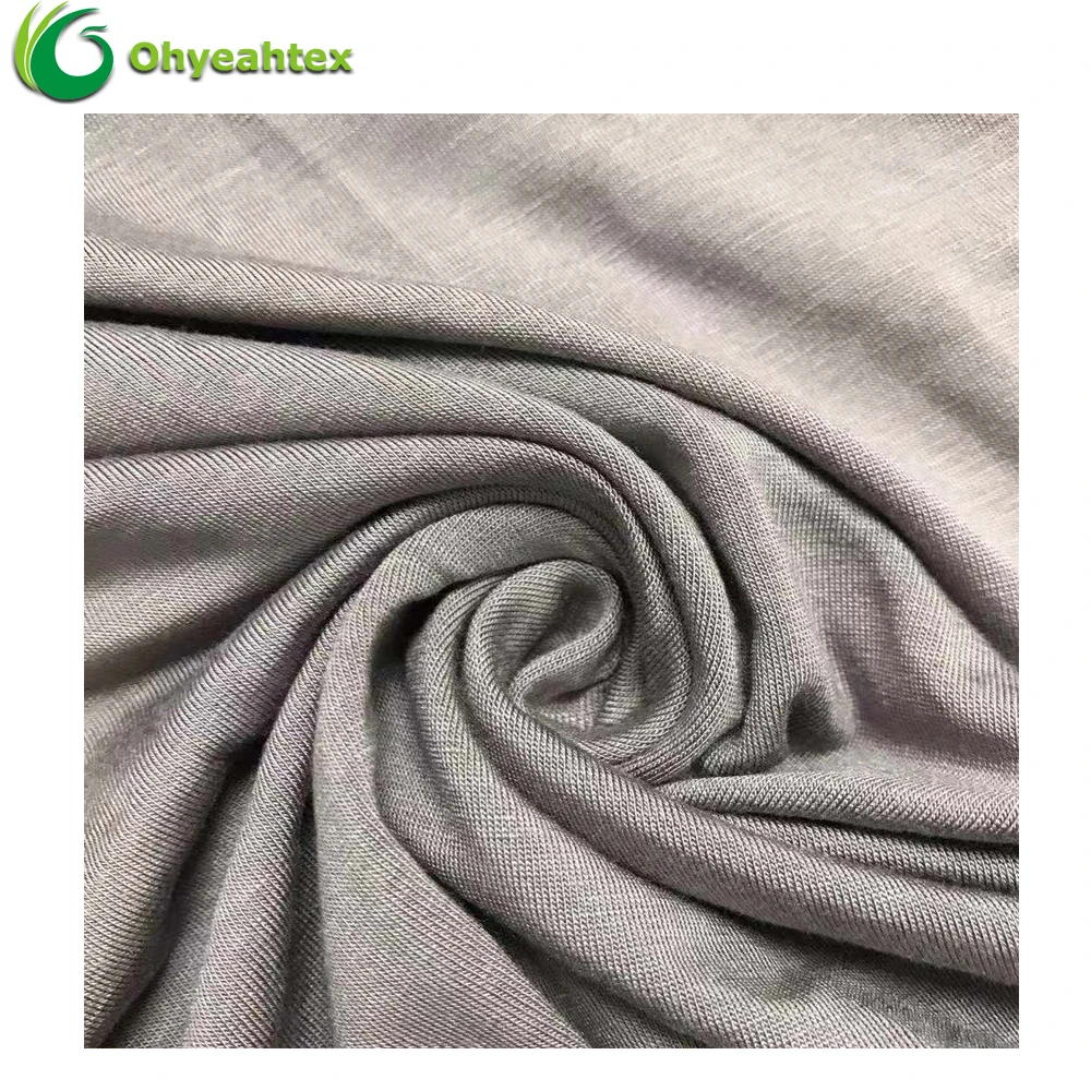 Bamboo Viscose 95 Bamboo 5 Spandex Fabric For Baby Clothes Buy 95