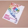 2015 logo print clear Glass file folder,L file folder