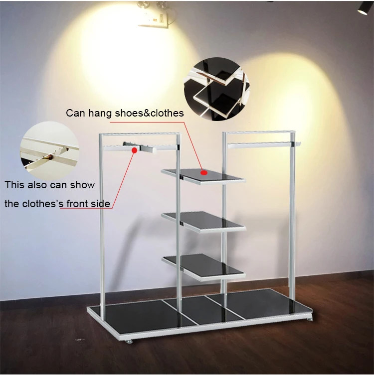 Modern Clothing Rack Display Stand Clothes Shoes Buy Display Stand