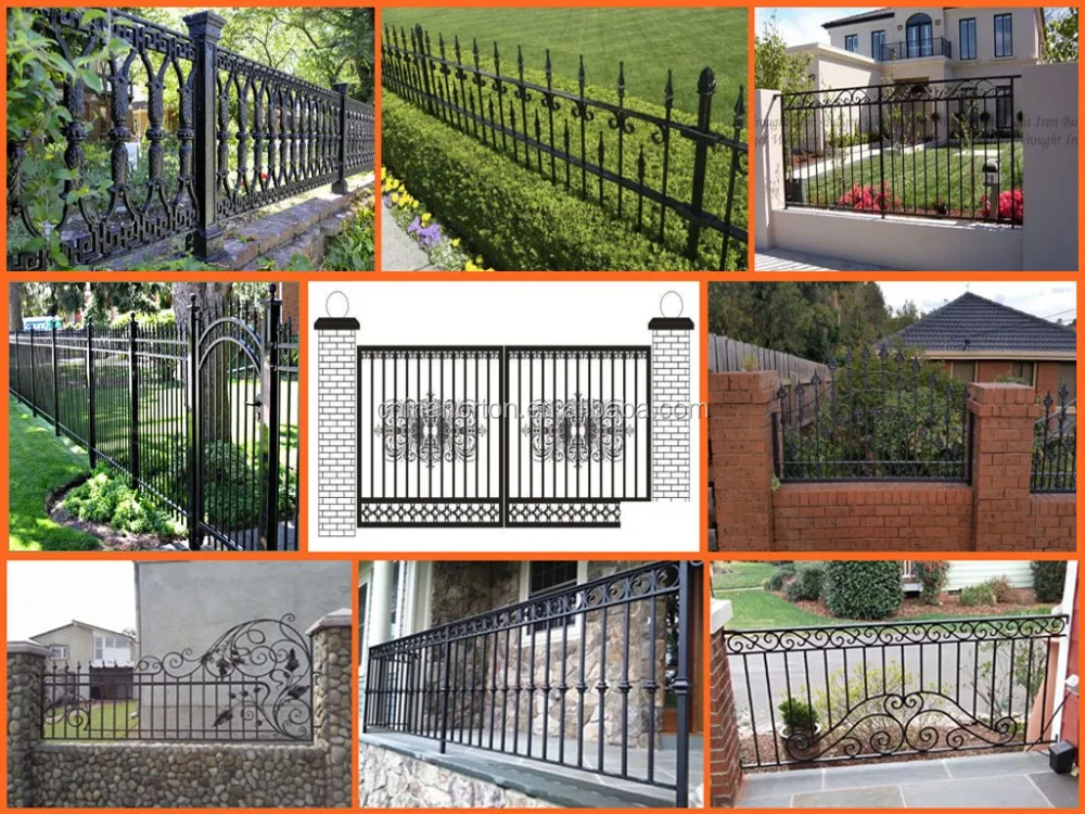Landscaping Used Wrought Iron Fence Panels For Sale Ntwia049 Buy