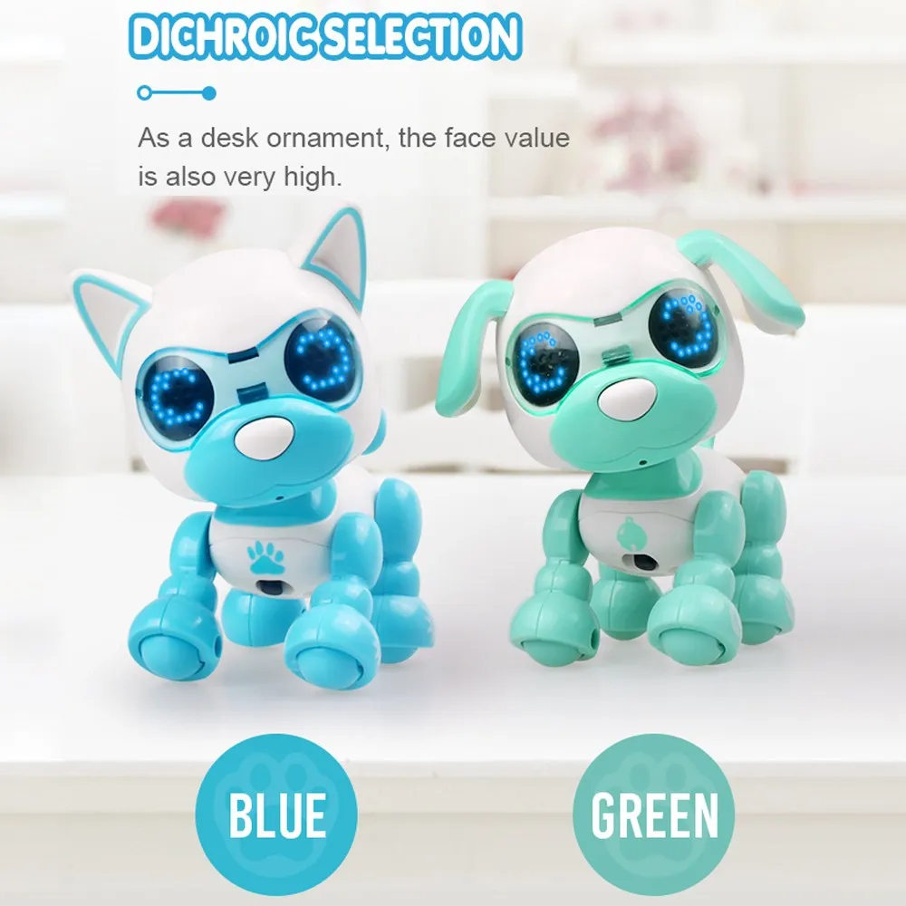 4 Function Robot Dog Toy Smart Pet Robot Children's Interactive Playmate Interesting Electronic