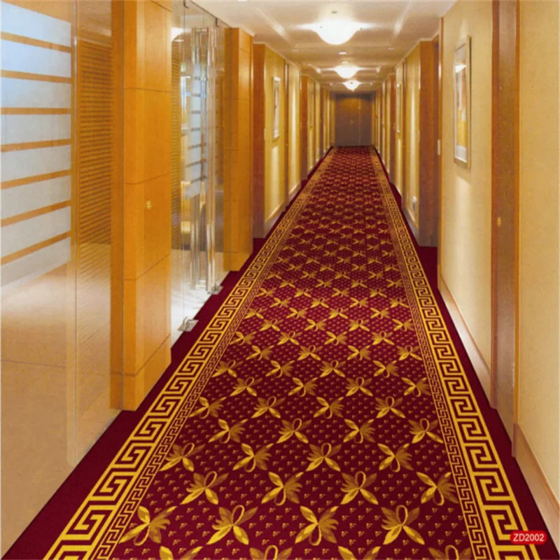 Commercial Hotel Desain Wilton Pp Karpet Untuk Koridor 