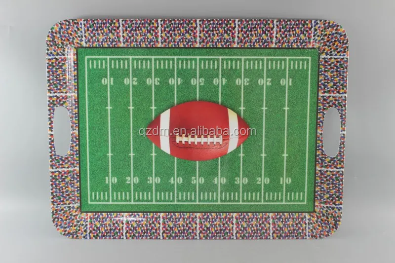 20inch Melamine Rugby Tray Food tray