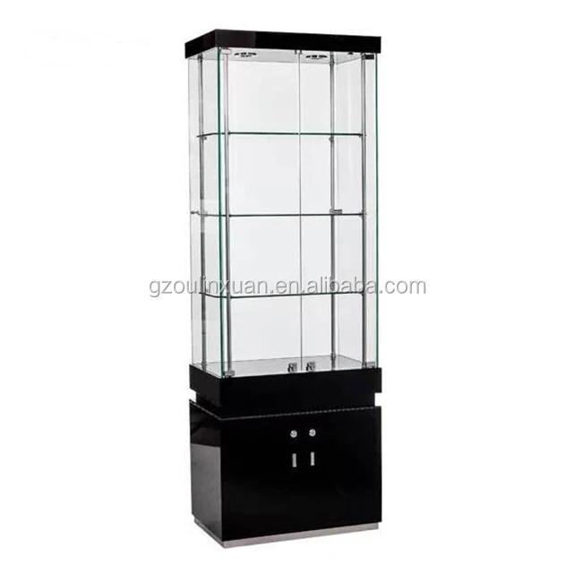 High End Glass Display Counter Display Rack Glass Cabinet Lockable