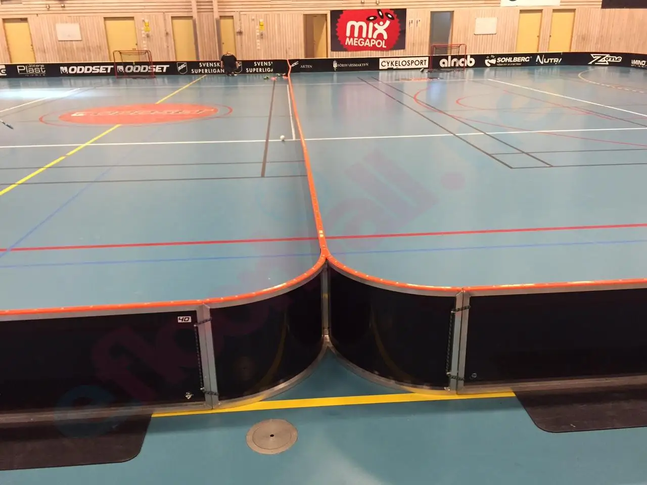 40*20m Floorball Rink / Floorball Arena / Ice Hockey Floorball Boards