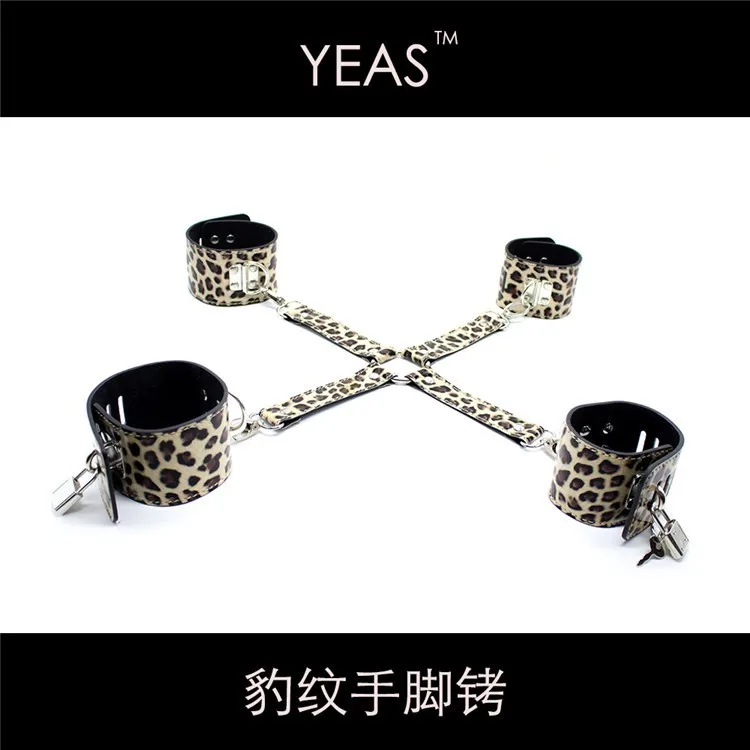 Leopard Leather Buckle Sex Bondage Restraintsex Toys Bdsm Bondage Toys Sexy Women Harness