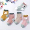 Comfortable Hot Sale Cotton Teen Girls Boys Tube Cartoon Crew Socks Cute
