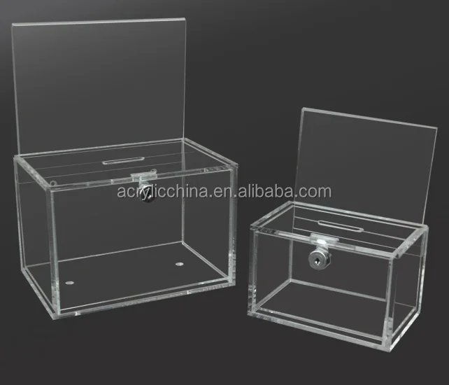 Custom Made Acrylic Display Box,Smooth Appearance Acrylic Storage
