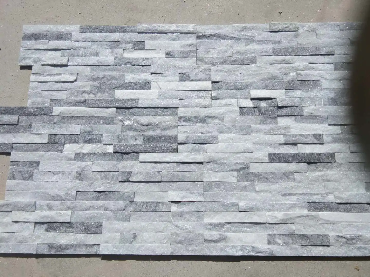 Hot Sale Cloudy Grey Marble Culture Stone Cladding Tiles Interior and  Exterior Walls