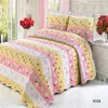 Wholesale patchwork bed sheet designs cotton padded quilt