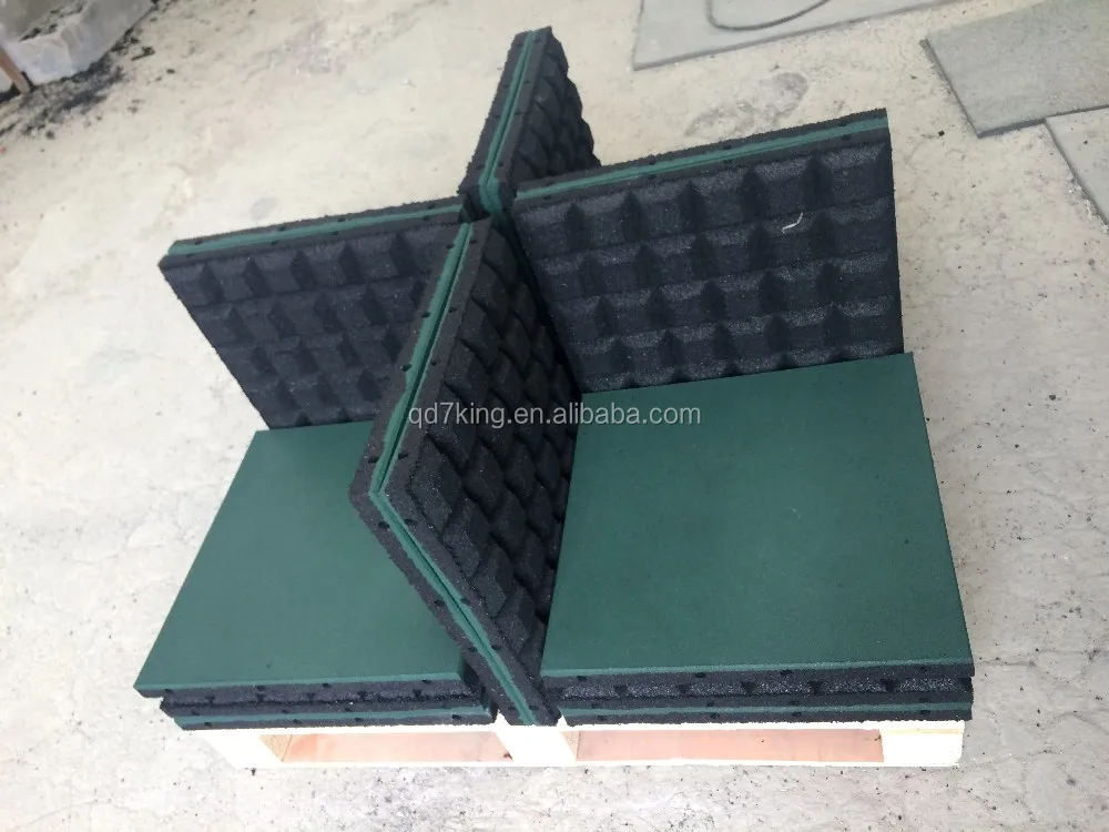 Stock sales outdoor rubber flooring / outdoor gym mat with factory price