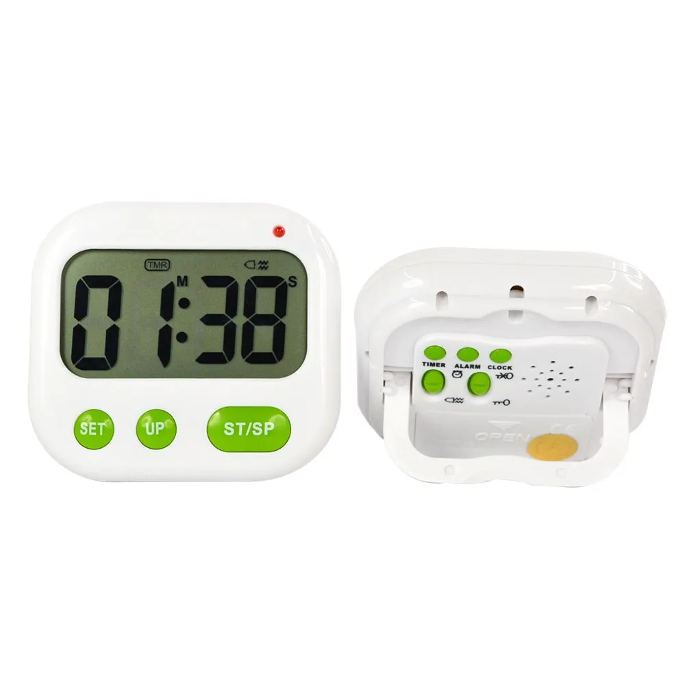 Hot Sale Mini Kitchen Countdown Timer Clock Plastic Lcd Digital