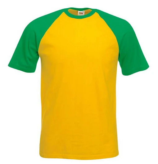 100 polyester raglan shirts