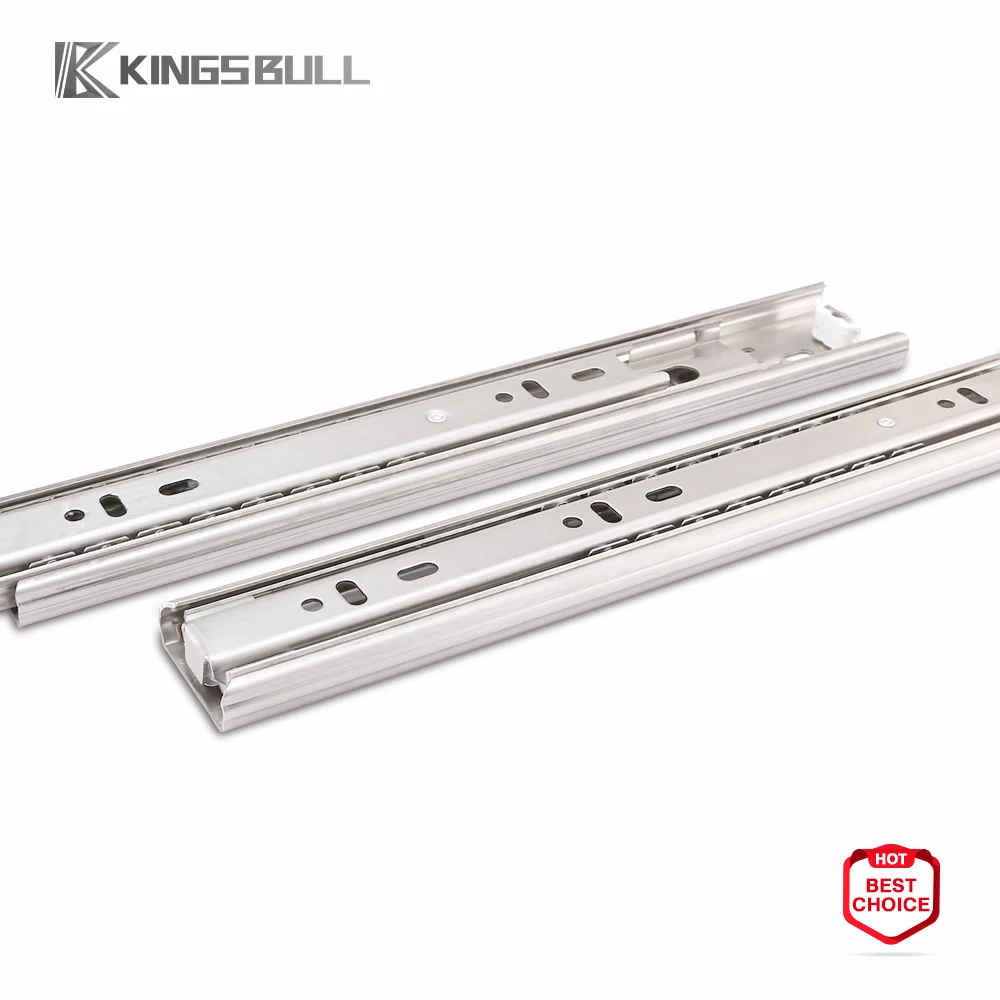 China Manufacturer Silent Two Way Drawer Slide 45mm Soft Closing