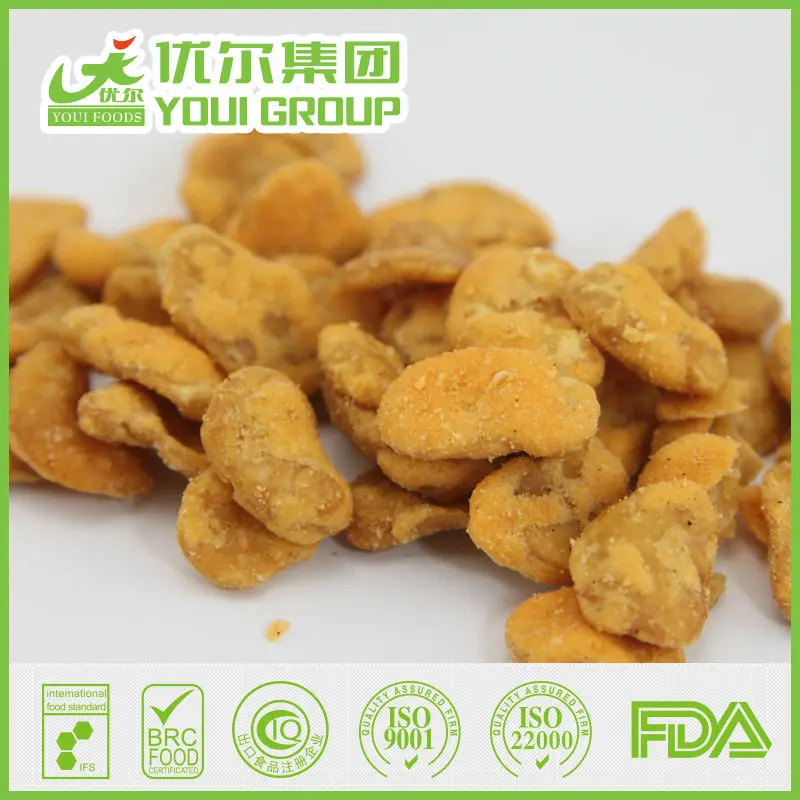 shrimp fried broad bean snack