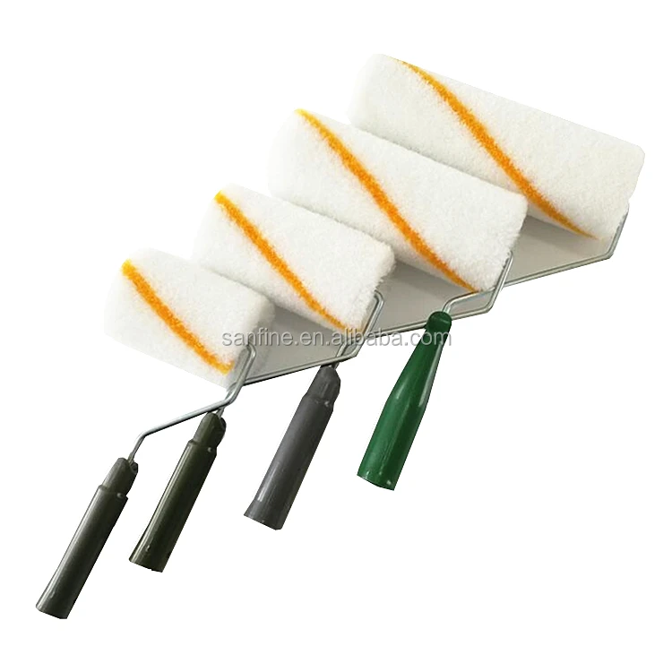 Solvent Resistance 4 Inch Epoxy Silicon Curved Paint Brush Accessories Rollers To Paint Buy