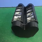 ミニホット販売移動ヘッドライト8*10ワットrgbw 4in1 ledエフェクトライトスパイダーランプクリエイティブビーム光で8ヘッド
