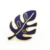 Factory direct sell Oak Leaf Lapel Pins/Leaf Brooch in Shenzhen