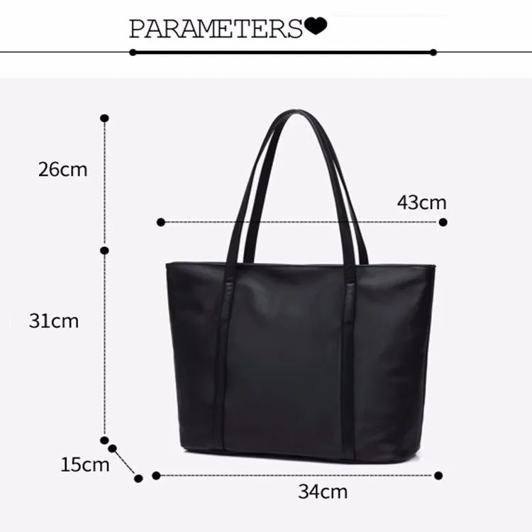Best Tote Bag For Women Leather Nylon Shoulder Large Capacity Work Fit 15 6 Inch Female Handbags Fashion Best Tote Bag For Women Leather Nylon Shoulder Large Capacity Work Fit 15 6 Inch Female Handbags Fashion