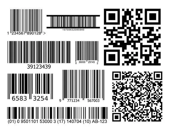 Custom Printing Barcode Labels Logo Fake Pretend Adhesive Stickers ...